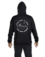 Load image into Gallery viewer, Men&#39;s Circle Pullover Hoodie - Black
